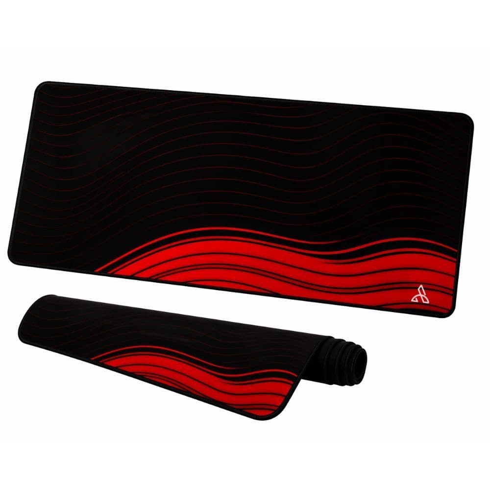 Mouse Pad Gamer Extended CM02 900x400 Preto c/ Vermelho - ATWE ELETRÔNICOS
