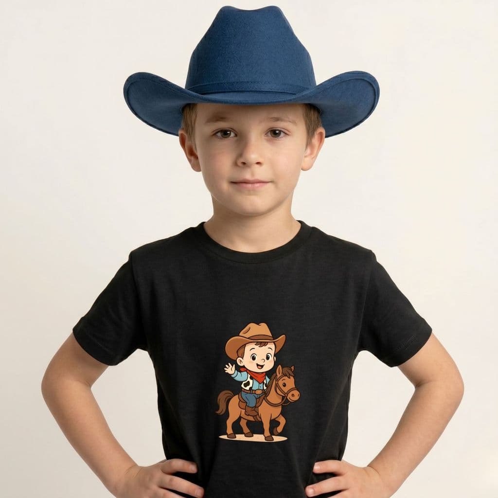 Camiseta Infantil Menino country boaideiro cowboy boaiderinho peão rodeio vaquejada criança algodão estampado