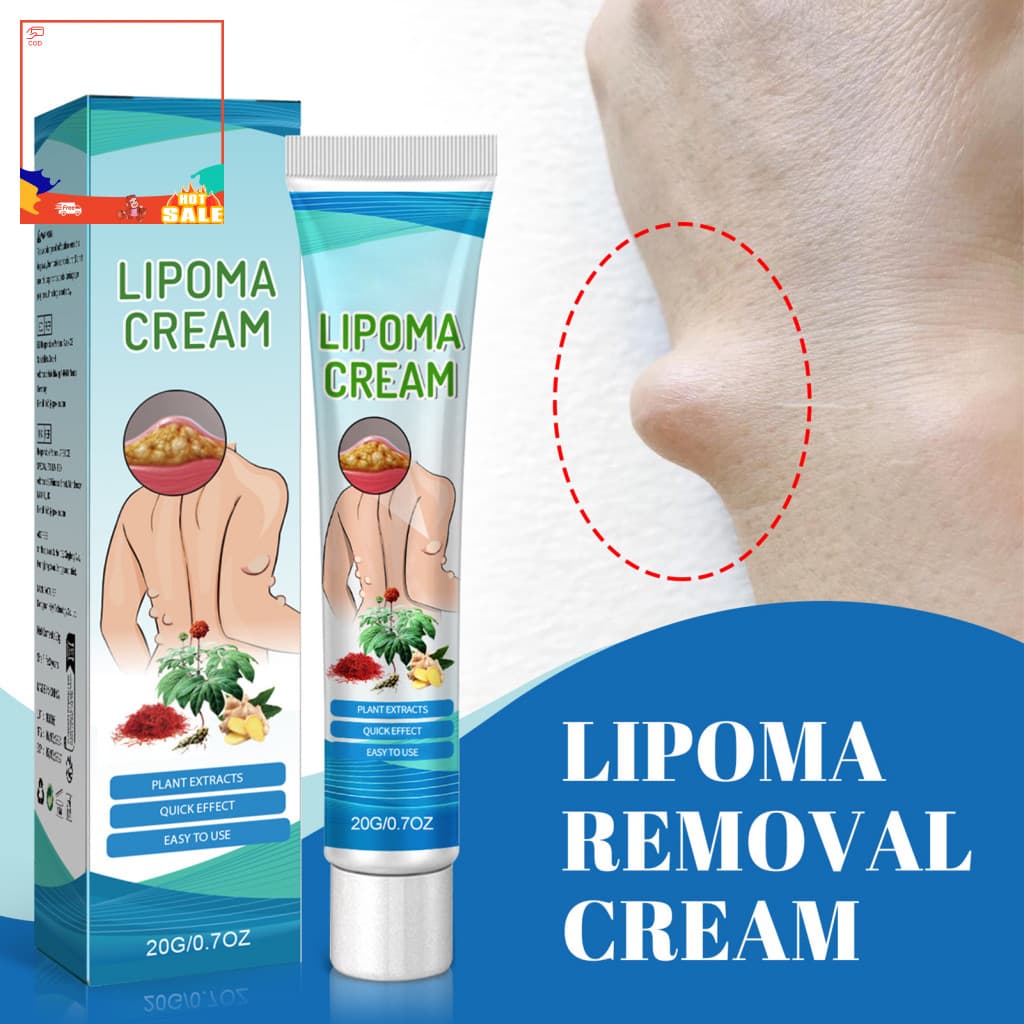 Lipoma Balm Botanical Skin Care 1/2 Pcs 20g Cream Herbal Body Ointment with Ginger – Natural Plant Extract Soothing fo