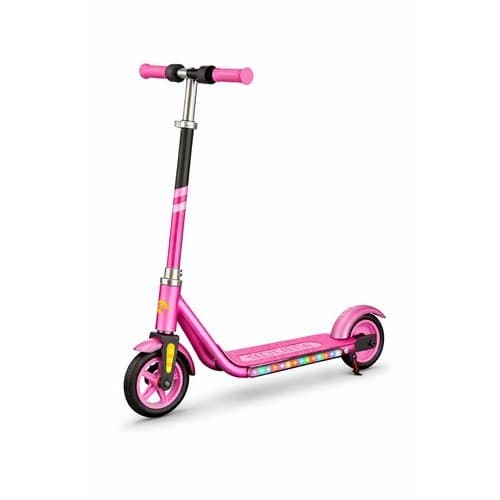 Patinete Eletrico Infantil Rosa Scooter Infantil Eletrico Veiculo Praia Lazer