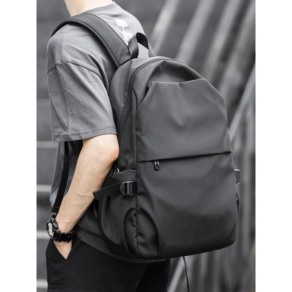 Nova moda masculina mochila rua Wear Casual moda estudante universitário mochila grande capacidade computador saco de vi