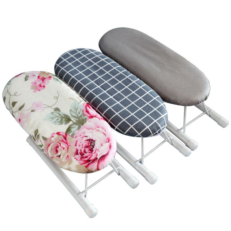Mini pequeno dobrável pequeno tábua de passar roupa rack de manga de engomar tábua de passar roupa rack de manga pequena