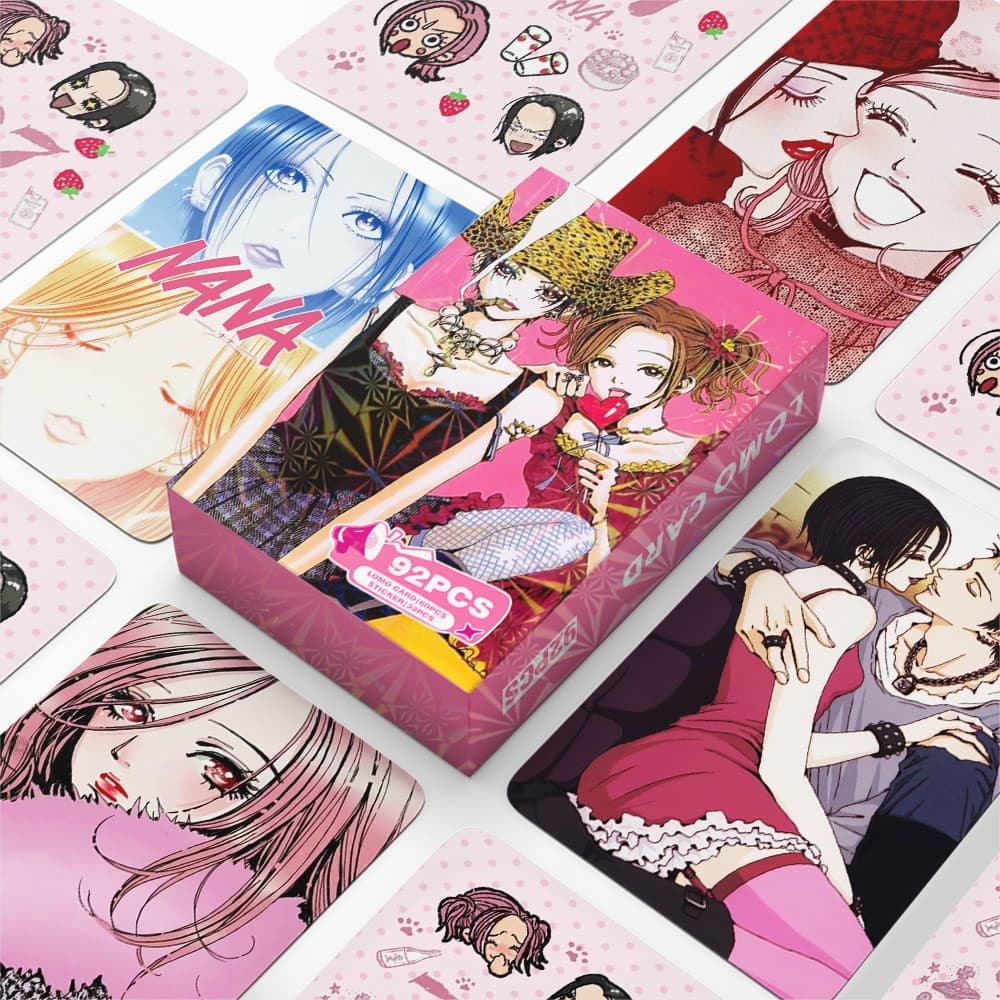 Cartão Fotográfico De Animenana , Postal 60 Unidades + Adesivo 32