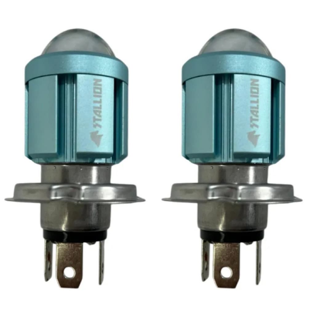 Par Lâmpada LED Bombillo Automotiva H4 Farol Carro Super Branca Alta Baixa ST-G301 LOJA AGORA