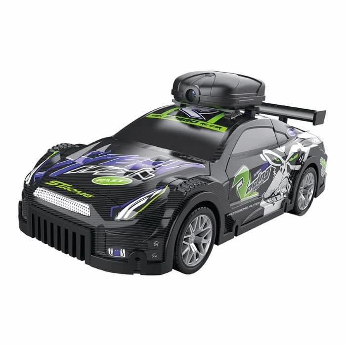 Carrinho de Controle Remoto Vision Racer Com 7 Funções 1:22 E Camêra - Art Brink