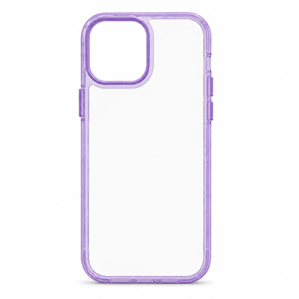 Capinha de Celular Compatível Com iPhone Capa Reforçada Anti Impacto Rosa Transparente