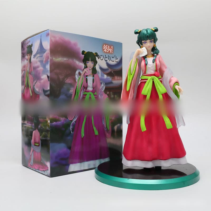 Boneco de Pelúcia Anime "Notas de Farmacêutico" de 18,5cm, Modelo em PVC, Decoração de Mesa para Casa, Brinquedo, Presen