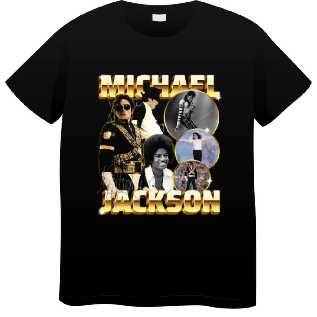 Camiseta camisa blusa MICHAEL JACKSON Infantil e adulto 100% ALGODÃO