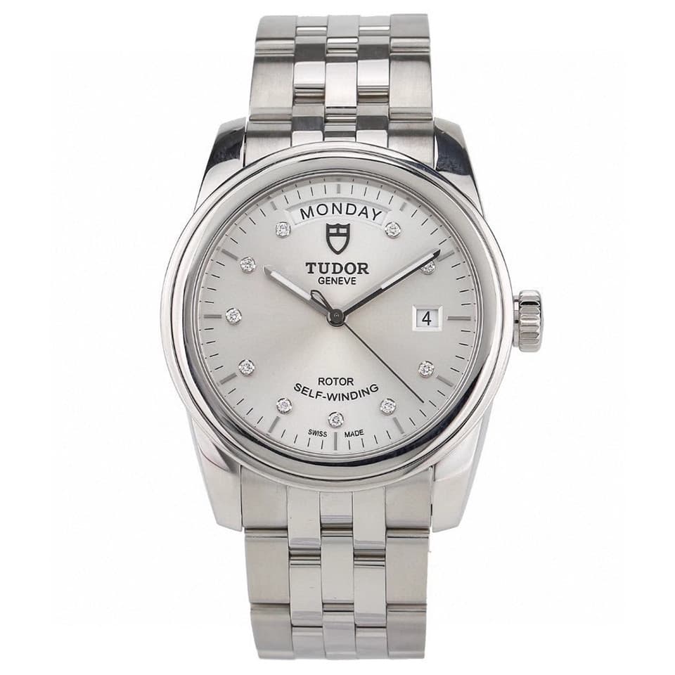 Tudor Tudor Tudor Série Diamante Hora Marca Relógio Mecânico Automático Masculino M56000-0006