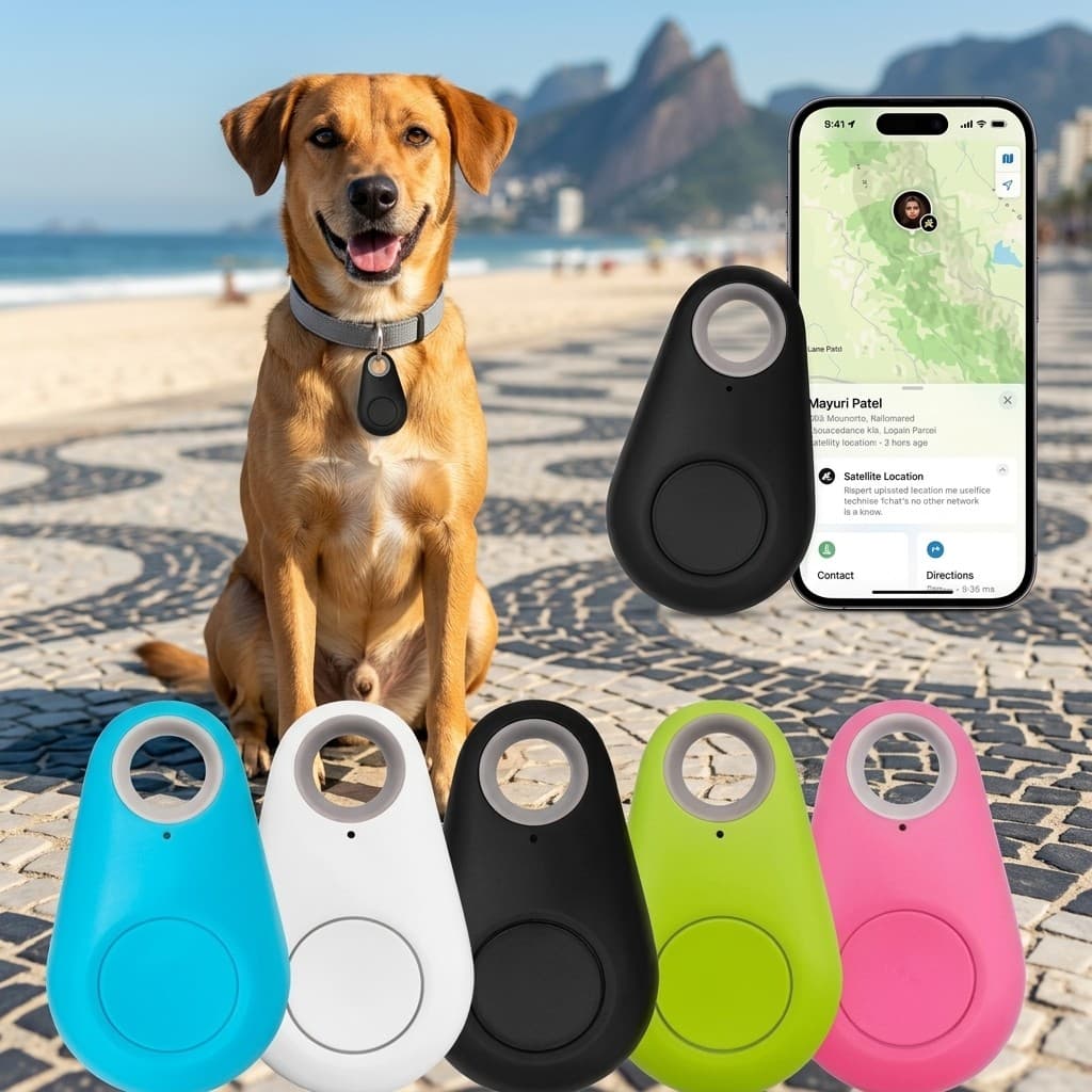 Chaveiro Localizador De Chaves Celular Carteira Rastreador Mini Tag Bluetooth Dispositivo Busca Alarme Sonoro