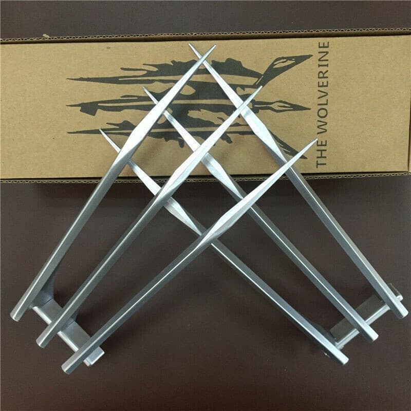 Colar DWJY X-Men Wolverine Claw ABS, Lâmina de Barbear do Logan, Cosplay 2MRF
