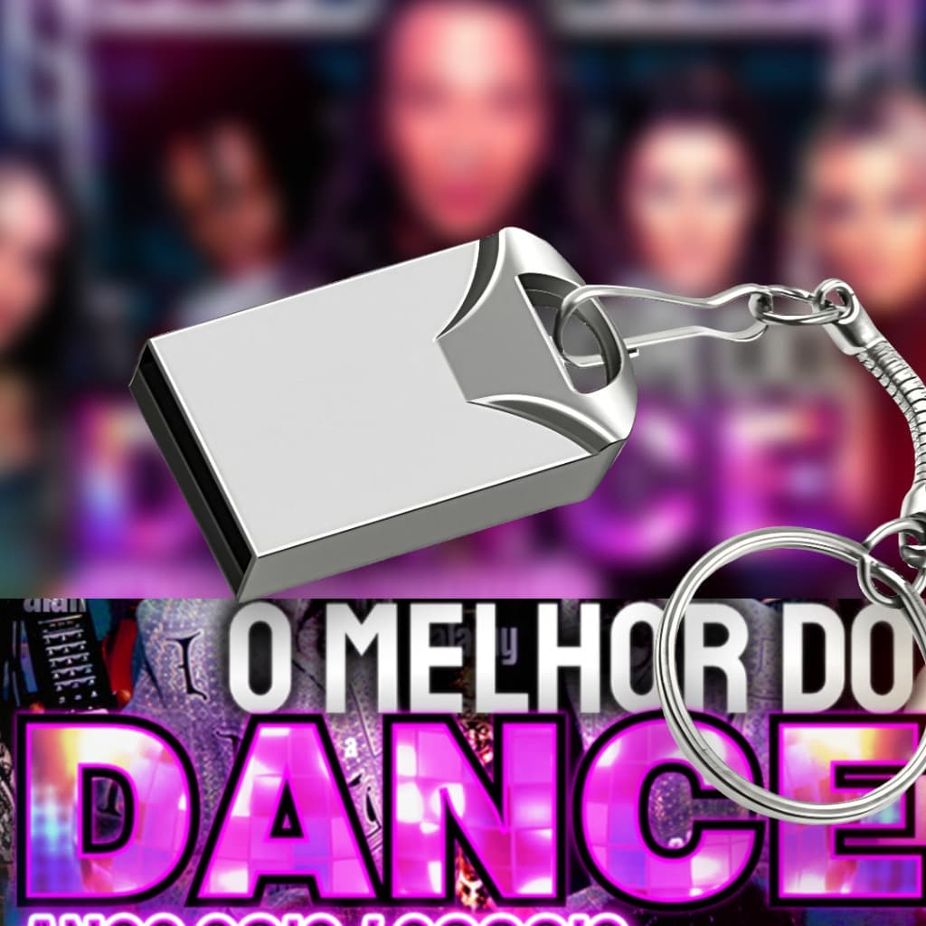 Pen Drive Dance Party 90's / 2000'S 200 Na Coleção Retrô