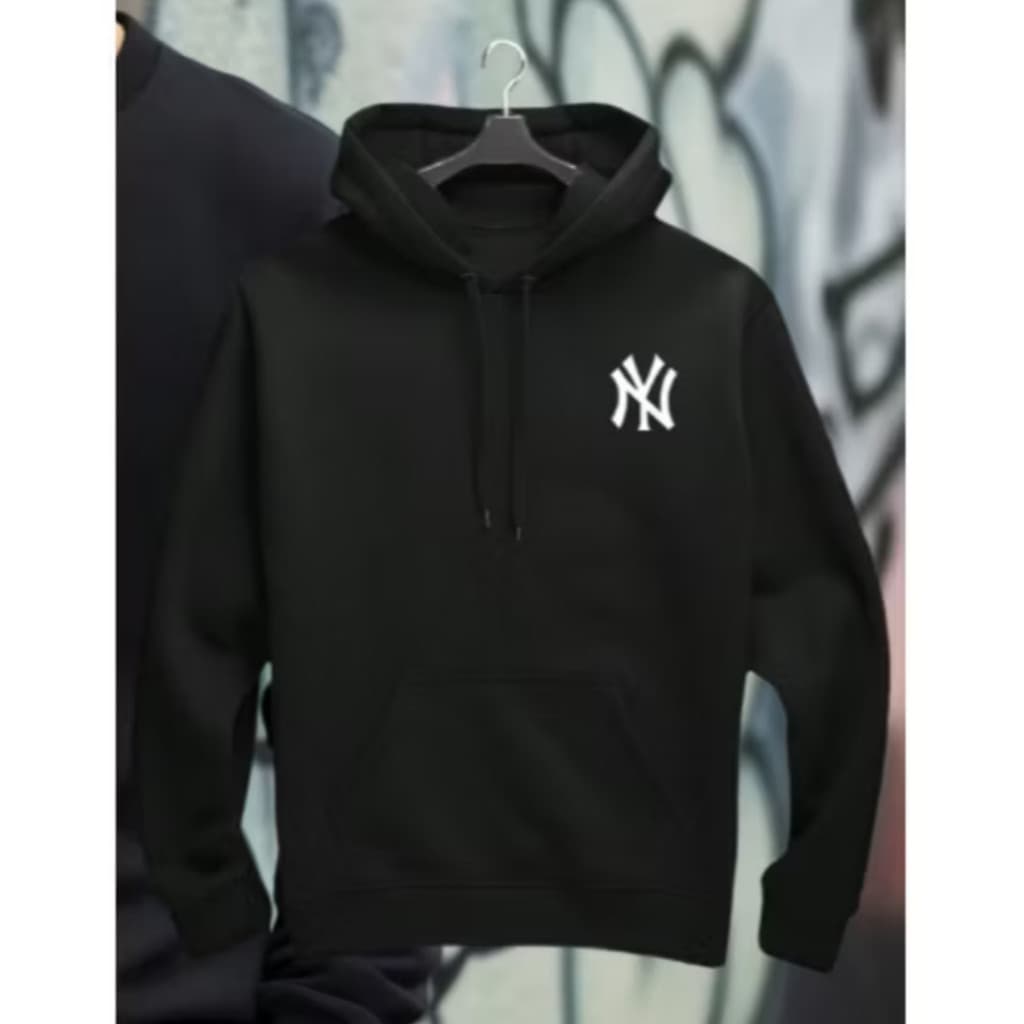 Moletom Masculino Estampado New York Blusa de frio Com Capuz Promoção