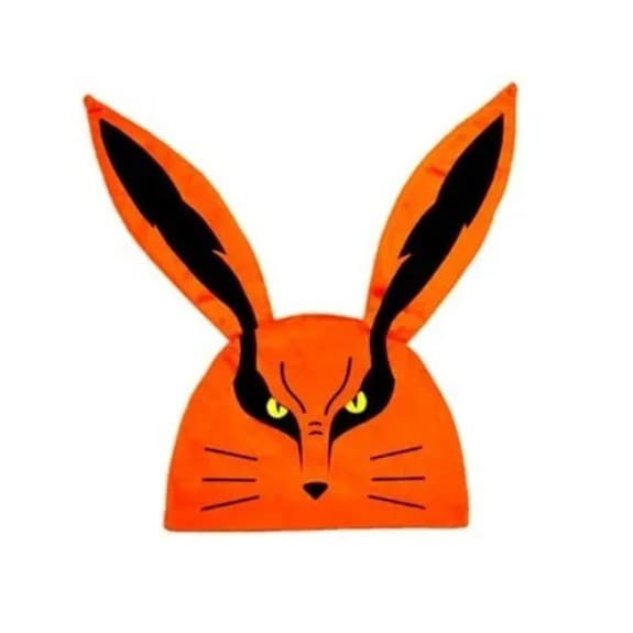 Touca De Pelúcia Do Kyuubi - Gorro Chapéu - Kurama -  Naruto