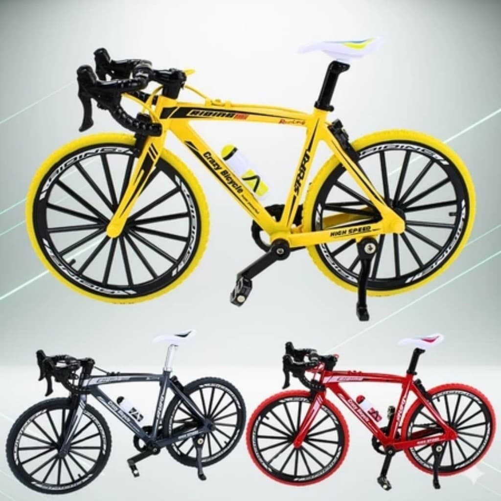Mini bicicleta decorativa criativa | Rodas móveis com função de direção