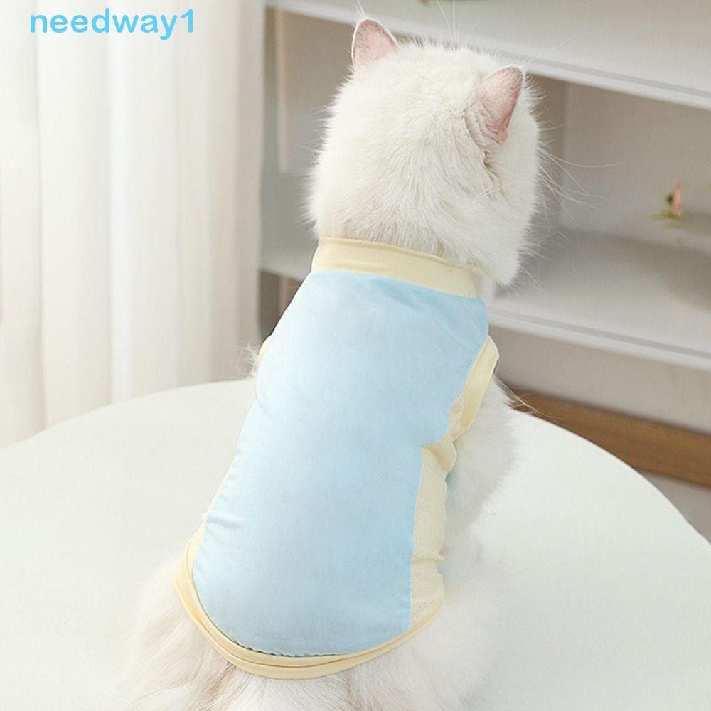 NEEDWAY Roupas De Proteção Solar Para Animais De Estimação , Colete Macio Sem Mangas Resfriamento De Cães , Camisa Fina