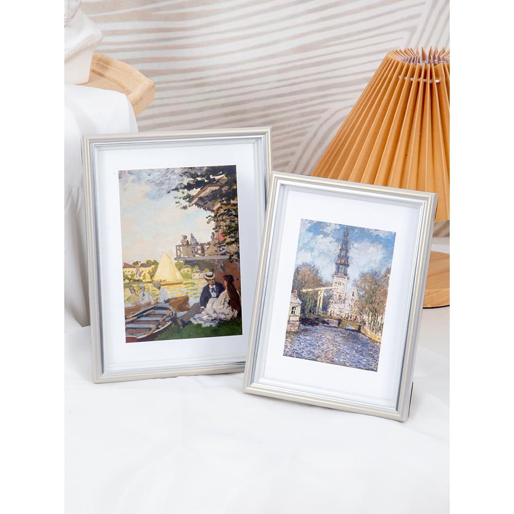Moldura de foto de sereia Ji, cor nórdica, mesa de balanço, lavagem de fotos, moldura de álbum de fotos, moldura de foto