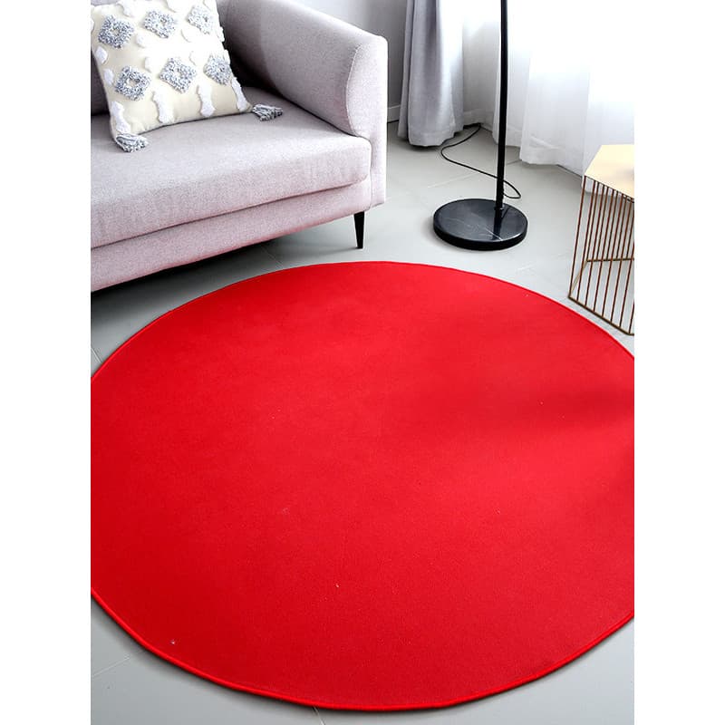 Estilo chinês vermelho redondo tapete casamento celebração casamento casamento tapete vermelho descartável celebração ab