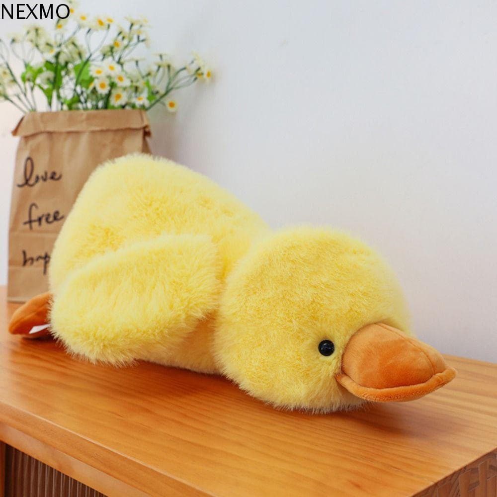 Brinquedo De Pelúcia De Pato Huggável NEXMO , Boneca Interativa De Cabelo Longo De Algodão PP , Confortável
