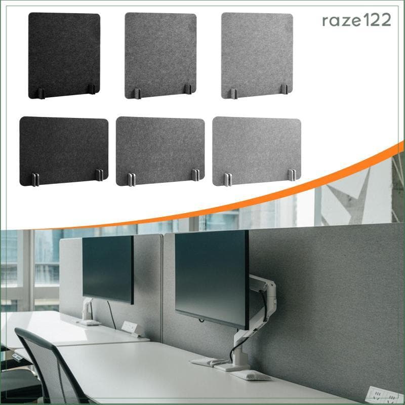 [Raze122] Divisor De Mesa Acústico , Divisória De Feltro Com Redução De Ruído , Portátil Para Salas De Aula , Centros De