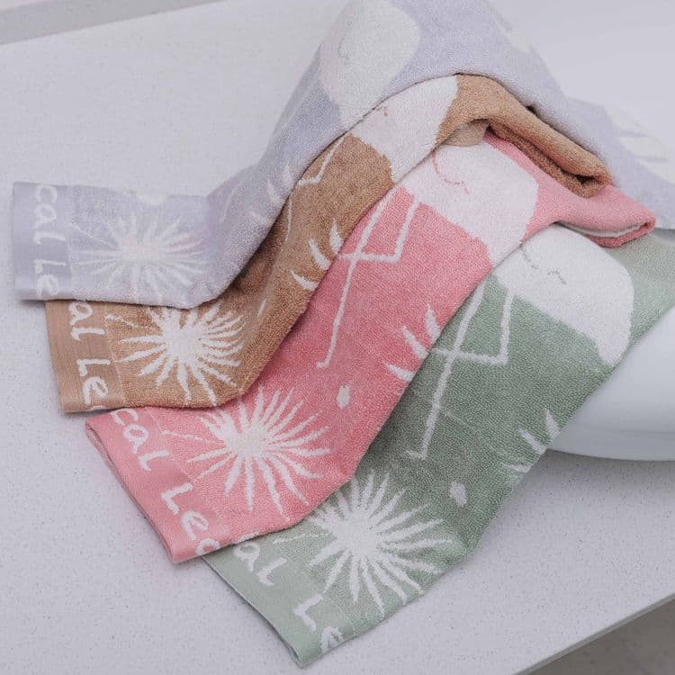 Contador produto genuíno Oria fibra de bambu High-End Jacquard toalha de beleza toalha de rosto toalha de banho XMR2001