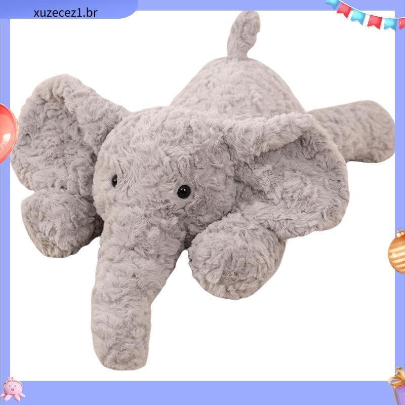 Rytanda Criativo Elefante Fofo Brinquedo De Pelúcia Boneca De Desenho Animado Macio Travesseiro De Quarto Sofá Almofada