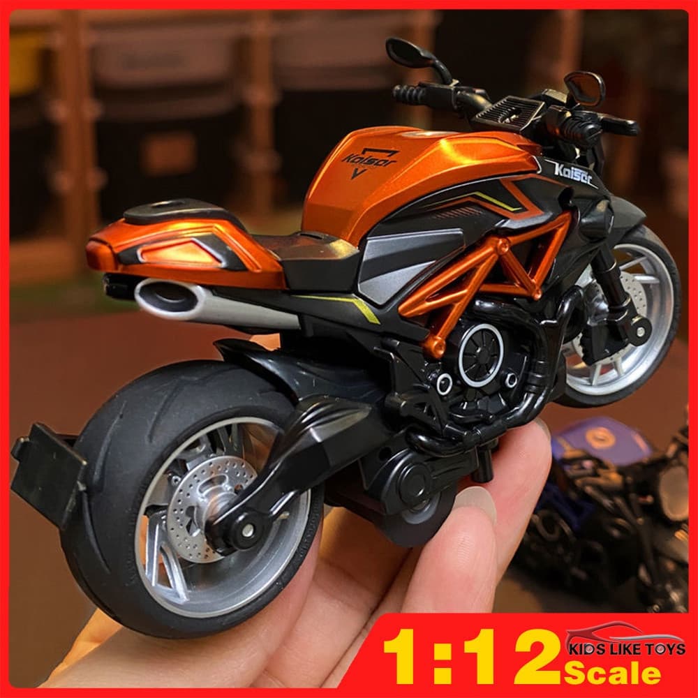 KLT 1 : 12 Gusta Motocicleta Diecast Modelo Carros De Brinquedo Do Carro Para Meninos Brinquedos As Crianças Presente De