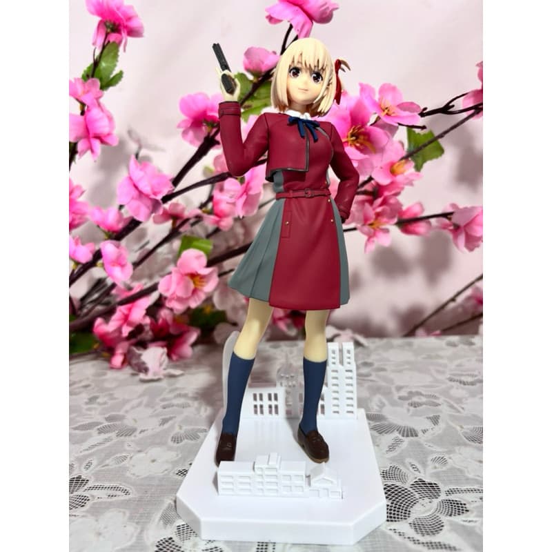 Chisato Nishikigi Lycoris Recoil figure original importado do Japão