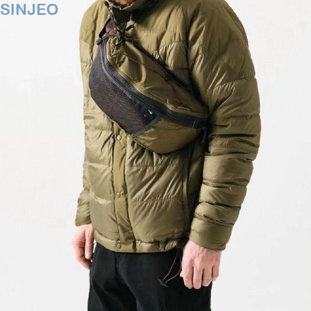 Bolsa Crossbody SINJEO , Mochila De Ombro Multifuncional De Design Elegante , Pochete De Grande Capacidade