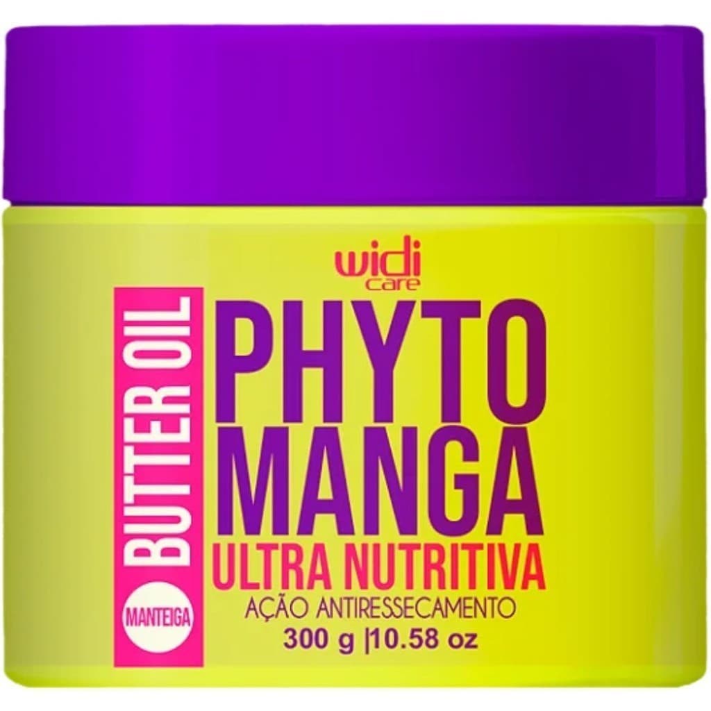 Phytomanga Butter Oil Ultranutritiva Ação Condicionante Roxa 300g - Widi Care