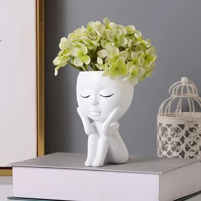 Vasos de Plantas com Caras Engraçadas e Fofas – Mini, Sem Furo de Drenagem, Vasos de Flores com Caras Únicas, Vaso para