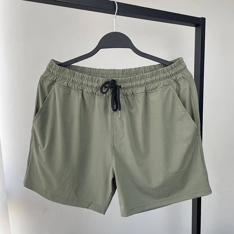 Mas joelho calças de três pontos masculino verão Tether 3 pontos Super shorts cintura elástica legal sentimento de secag