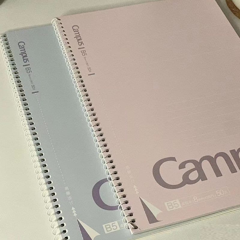 Puffocatˇtˇ KOKUYO Caderno de Notas em Bobina Campus Caderno de Notas para Alunos da Linha Dot Student Use Bloco de Nota