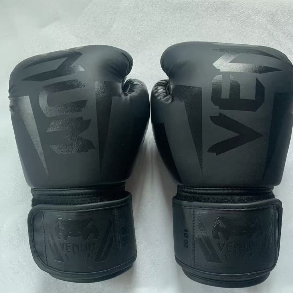 Luvas de boxe Pro 8 onças, 12 onças, 6 onças de luta mma Luvas esportivas de couro Muay Thai Fighting Sanda