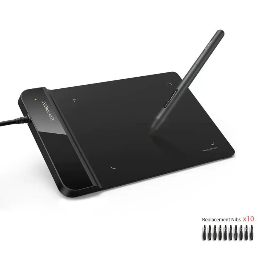 Mesa Digitalizadora Xp-pen G430s Ultra Fina Caneta 8192 Níveis Alta Precisão