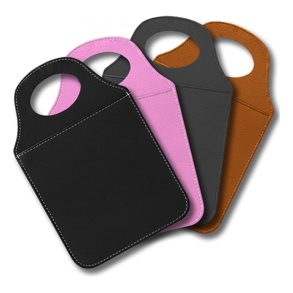 Kit 4 Organizador Lixeirinha Carro Couro Sintético