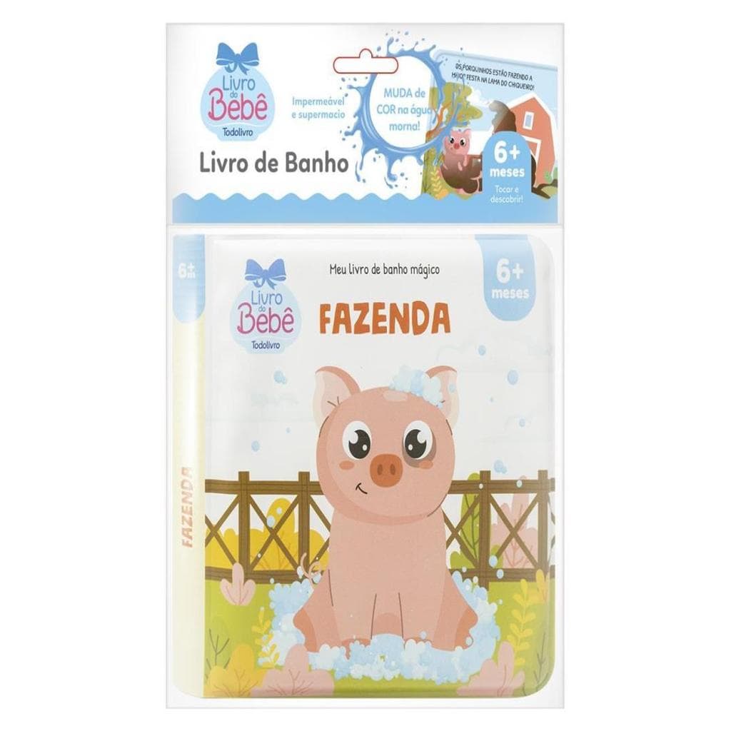 Livro - Meu Livro De Banho Magico - Fazenda