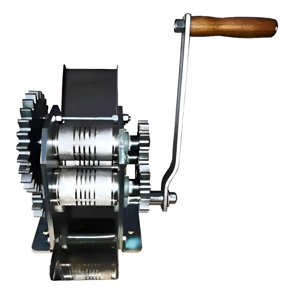 Engenho De Cana Garapeira Com 03 Moendas Manual B60 Inox Pro