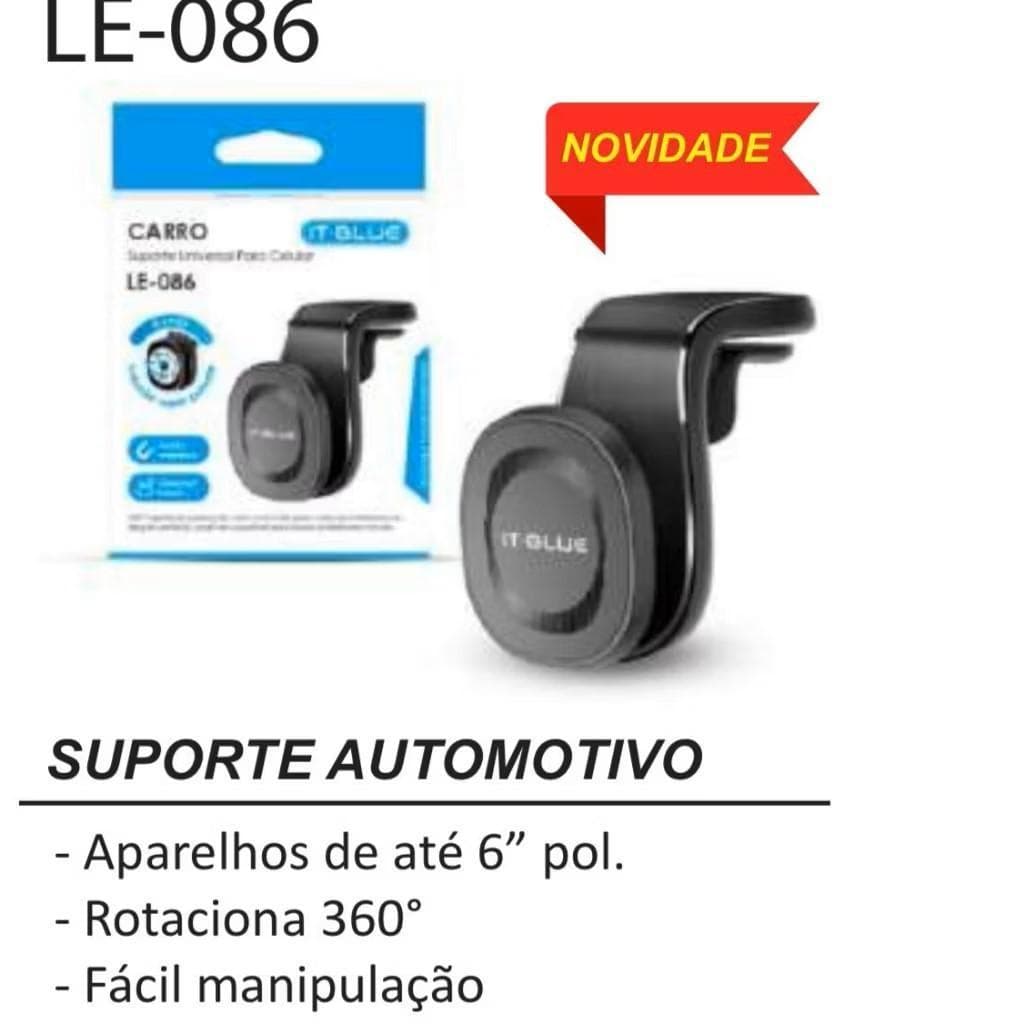 Suporte Universal Celular Sucção Magnética