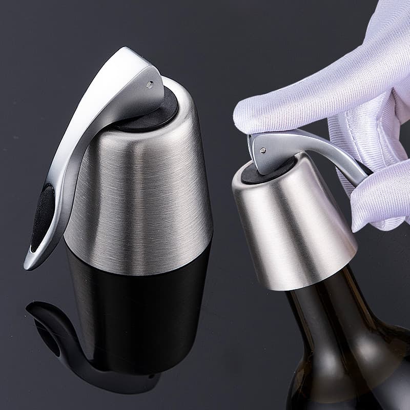 Saca-rolhas de vinho tinto saca-rolhas multifuncional doméstico conjunto de vinho de aço inoxidável tipo Push saca-rolha