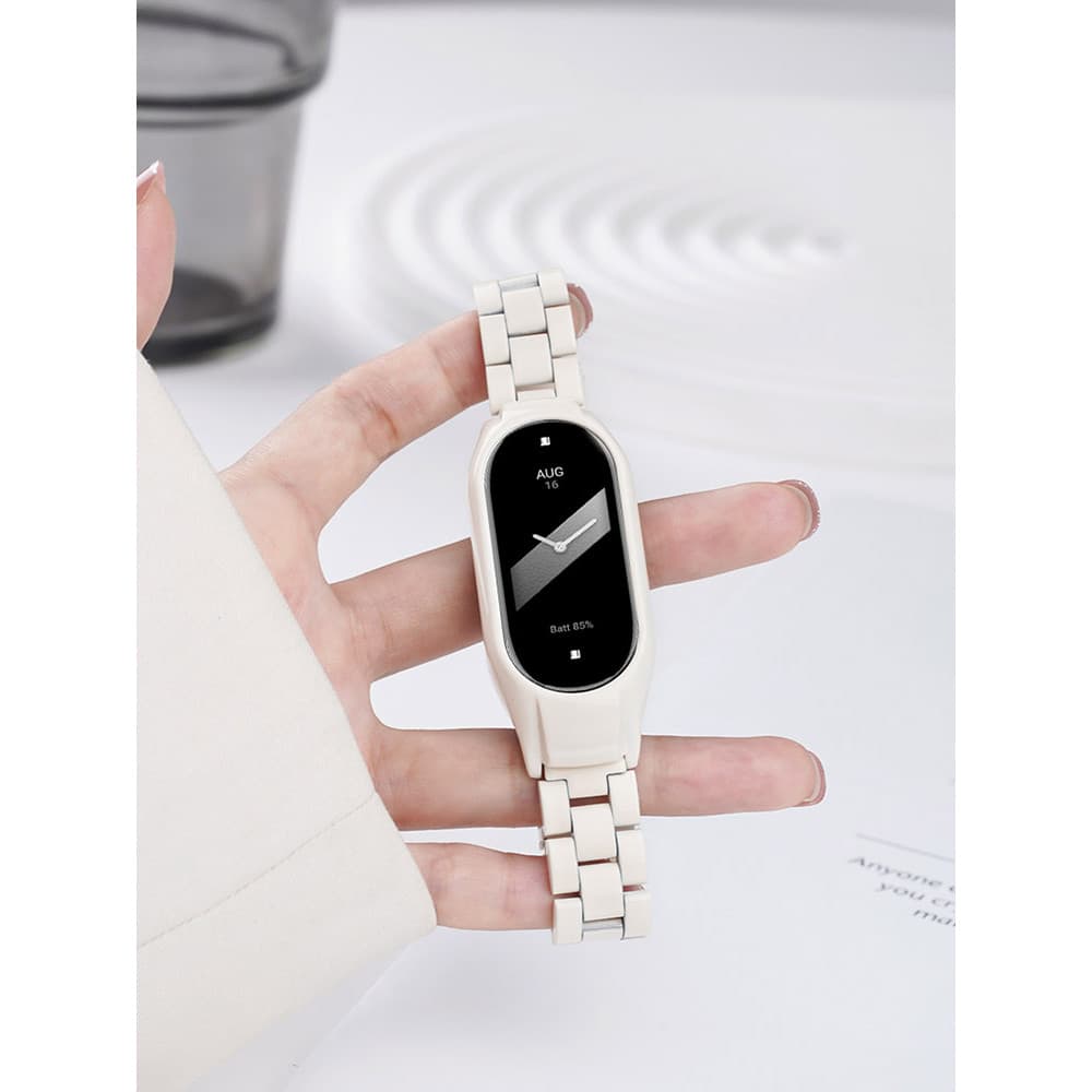 Adequado para xiaomi Mi Band 9/8/NFC Steel Band Sports Smart Band 7 Milan Pulseira Magnética 6/5/43 Geração xiaomi Menin