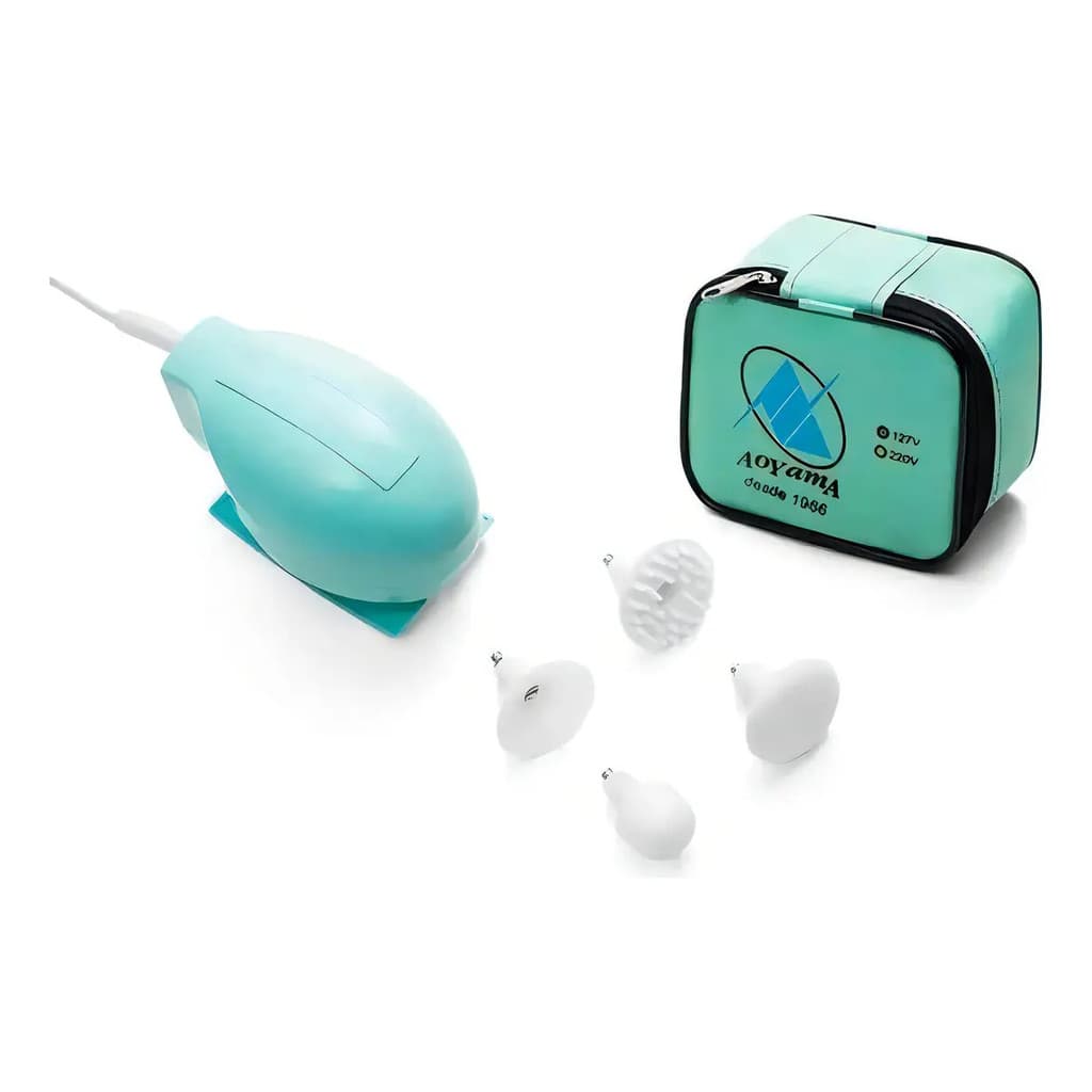 Massageador Elétrico Terapêutico Aoyama Th - Super Potente! Cor Azul Voltagem 220v