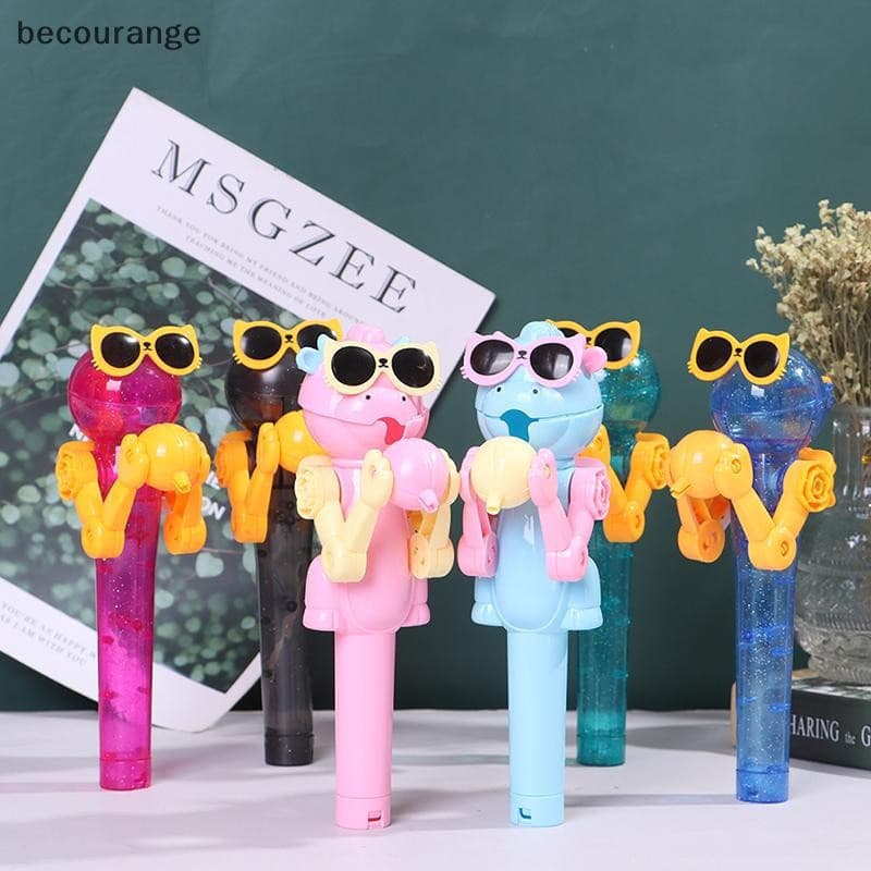 [becourange] Suporte Para Pirulito De Brinquedo De Personalidade Criativa Deion Toys Robot Candy Toy Gift [BR]