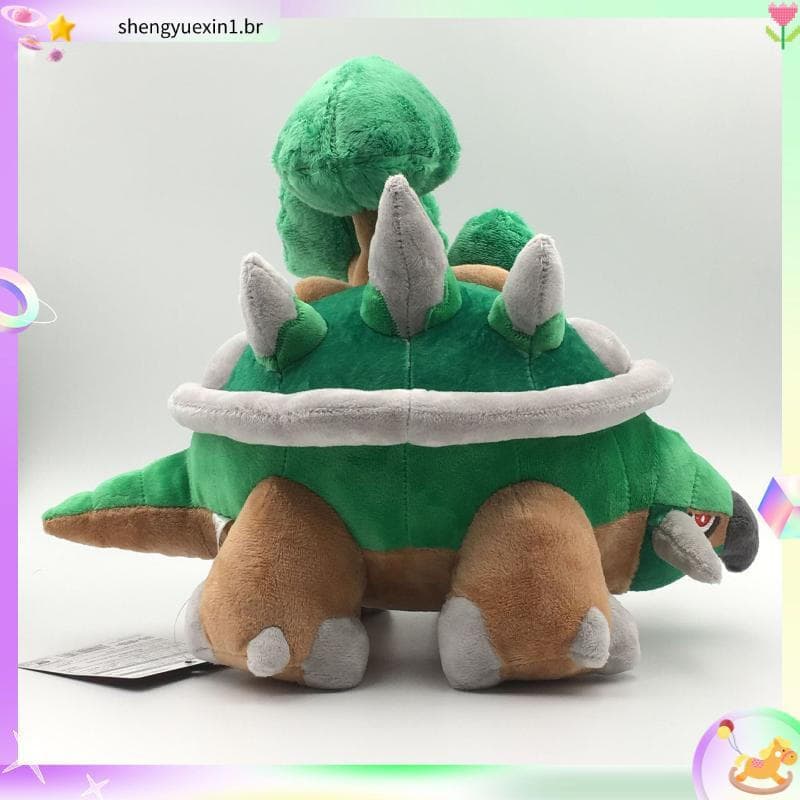 29cm Pokemon Anime Figura Torterra Brinquedos De Pelúcia Boneca Almofada