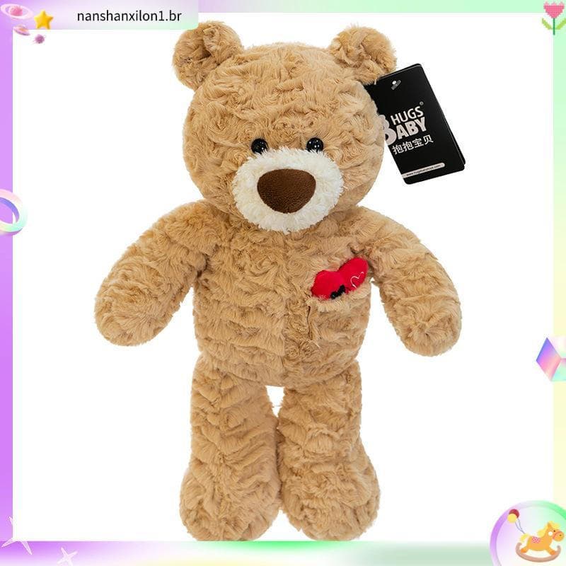 Cativante Urso Daniel Boneca De Pelúcia Macia E Adorável Presente De Ursinho Idades , Tudo Para