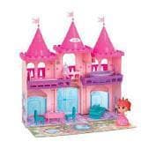 Castelo Princess Meg Rosa - Magic Toys