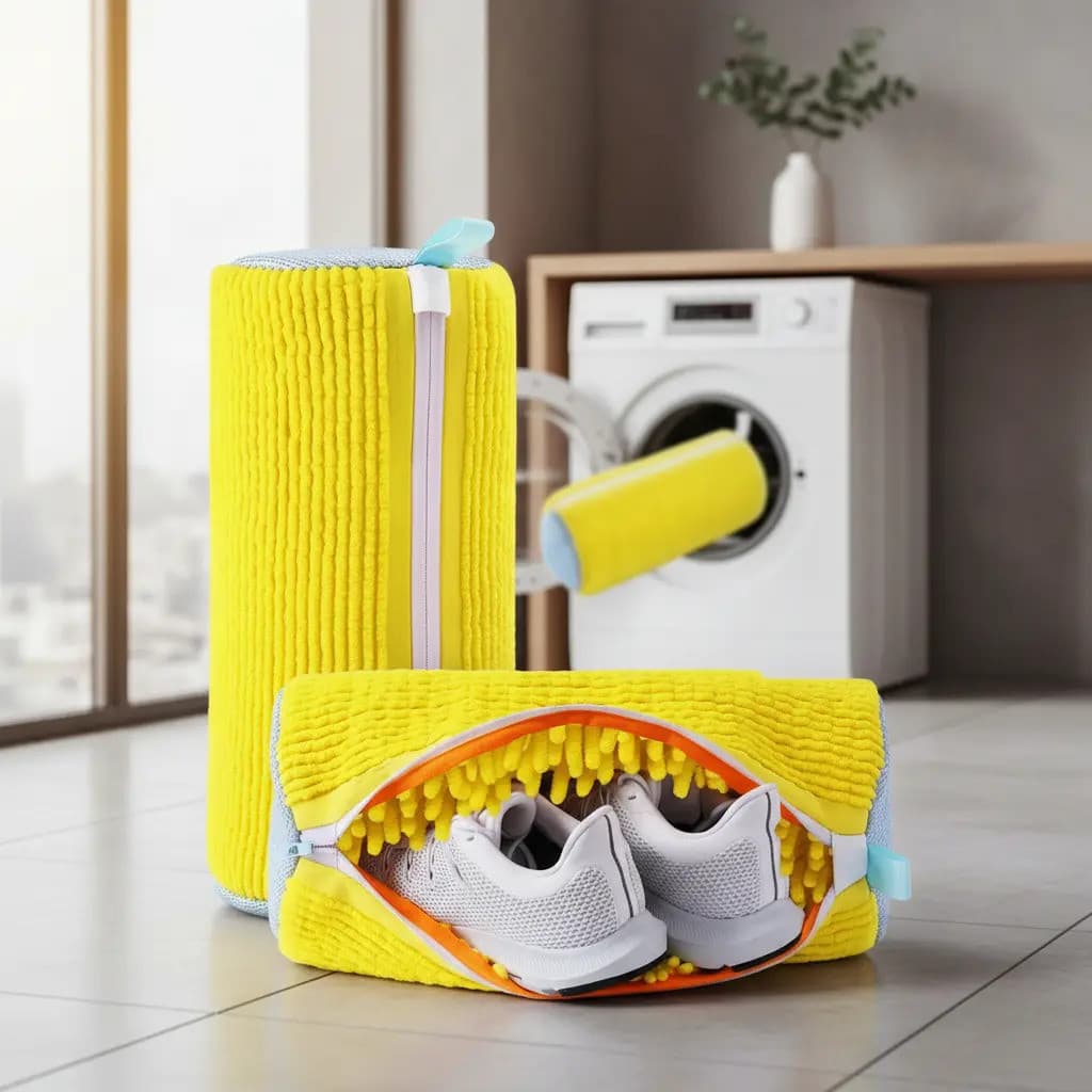 Kit 2 Saco De Lavagem Tenis Sapatos Para Máquina De Lavar