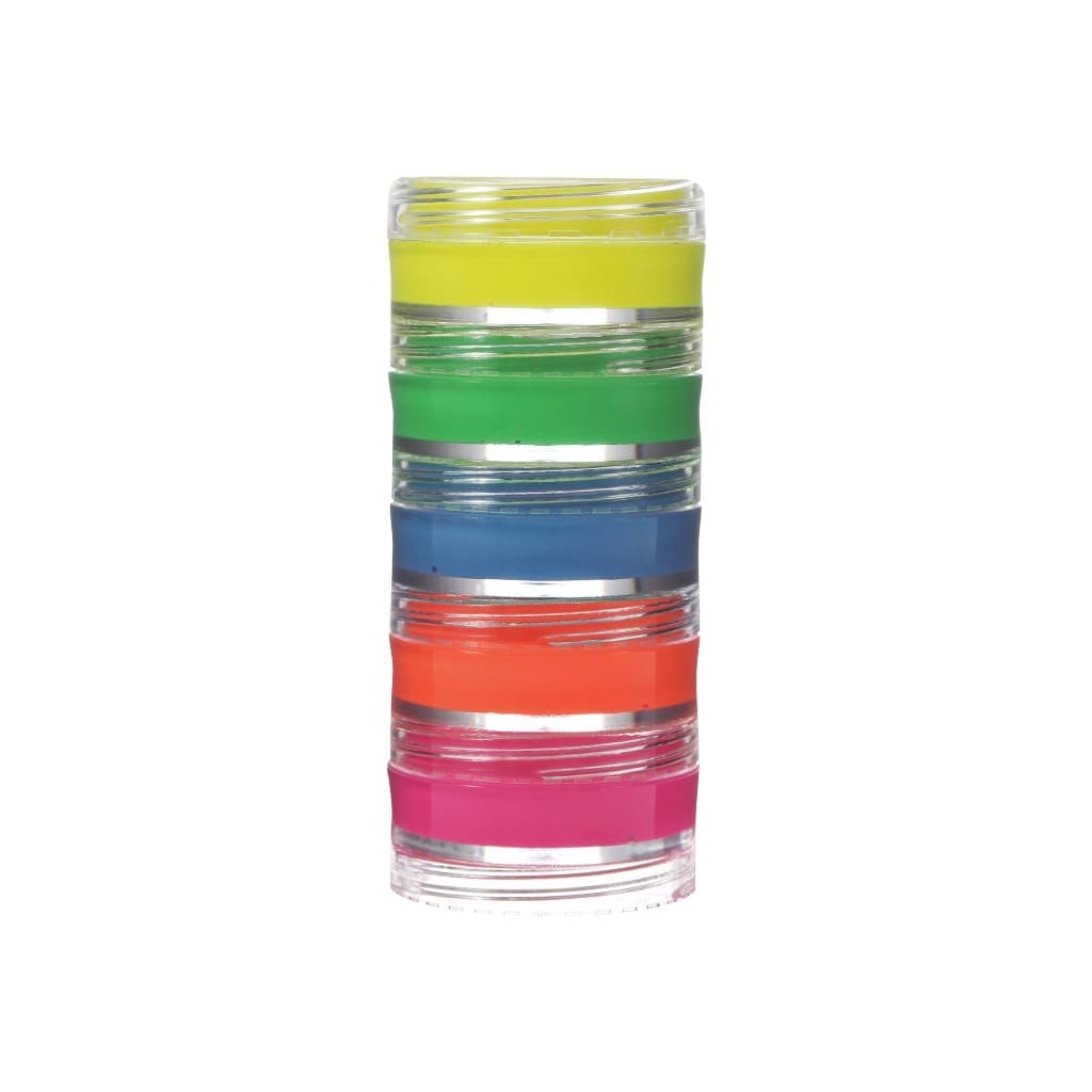 Torre Tinta Cremosa Neon Colormake - Para pintura facial e corporal, festas e maquiagem artística