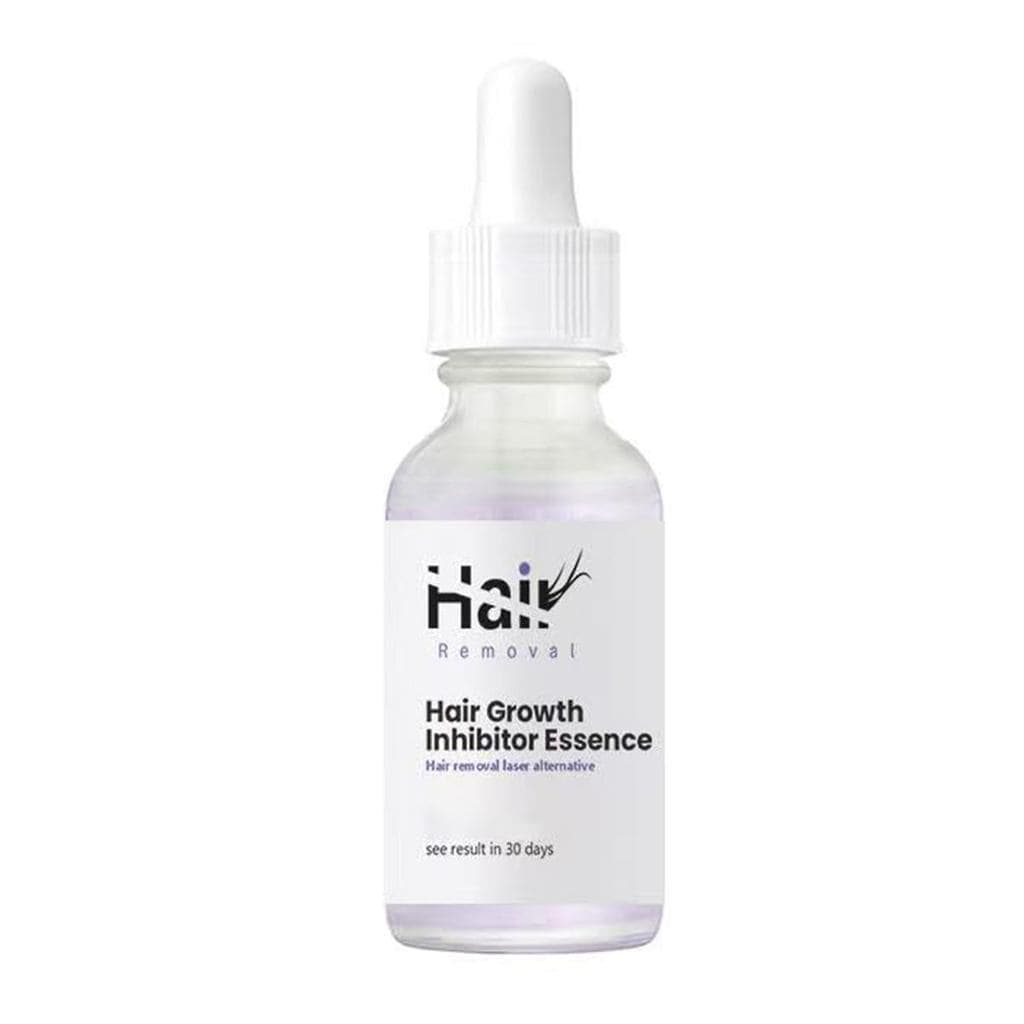 Sérum inibidor do crescimento de pelos faciais, um inibidor de crescimento de pelos para mulheres, para ser aplicado no