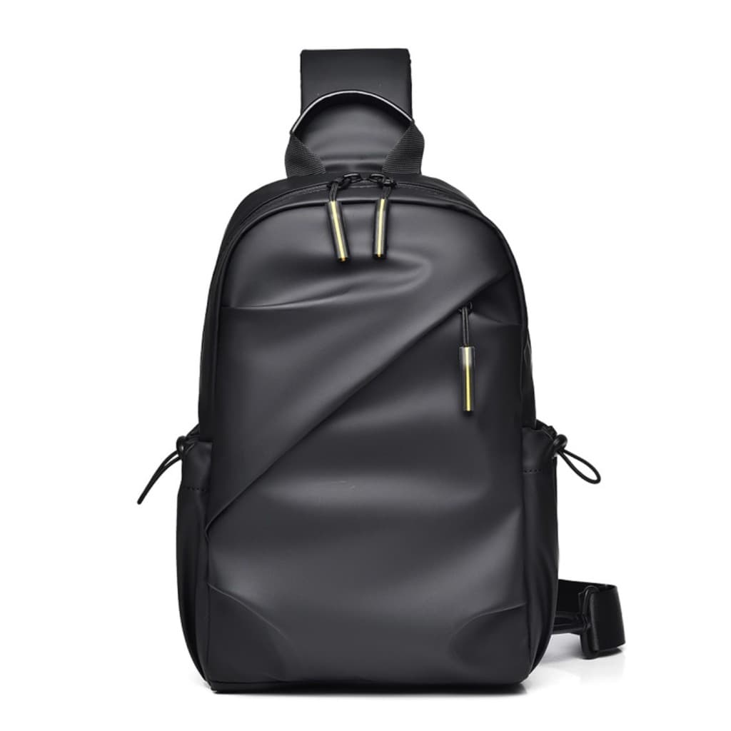 Novo estilo bolsa masculina moda bolsa de ombro ao ar livre lazer saco na moda multifuncional saco de peito leve à prova